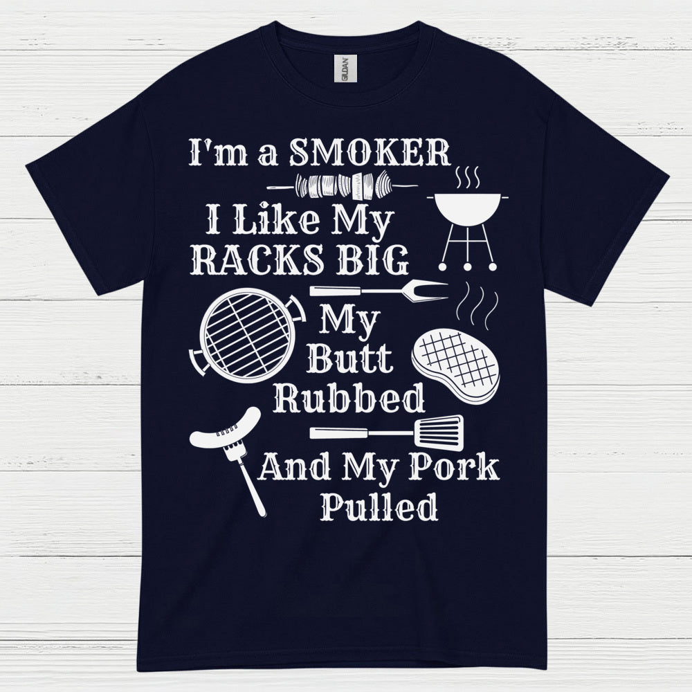Smoker Racks Big Pork Pulled T Shirt