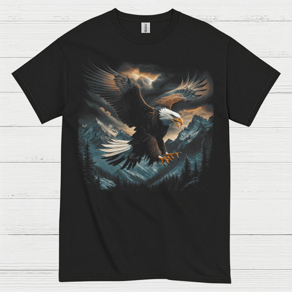 American Bald Eagle Freedom Pride Wilderness T Shirt
