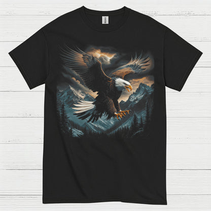 American Bald Eagle Freedom Pride Wilderness T Shirt