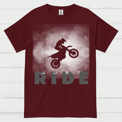 Just Ride Motocross Silhouette T Shirt
