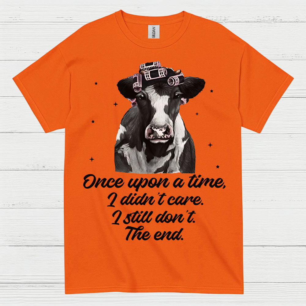 Once Upon A Time Funny Cow T Shirt