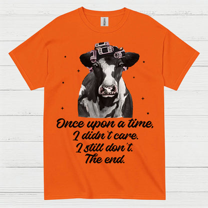 Once Upon A Time Funny Cow T Shirt
