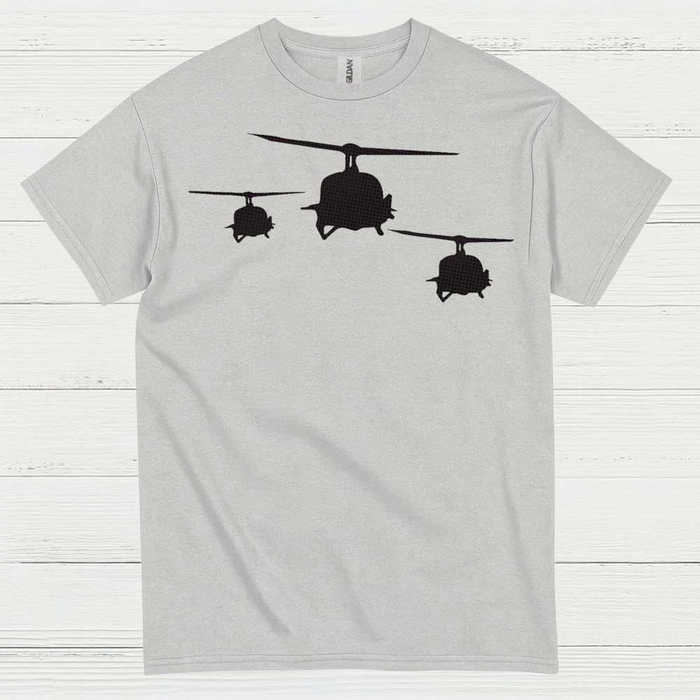 Military Helicopter Formation Aviation T Shirt