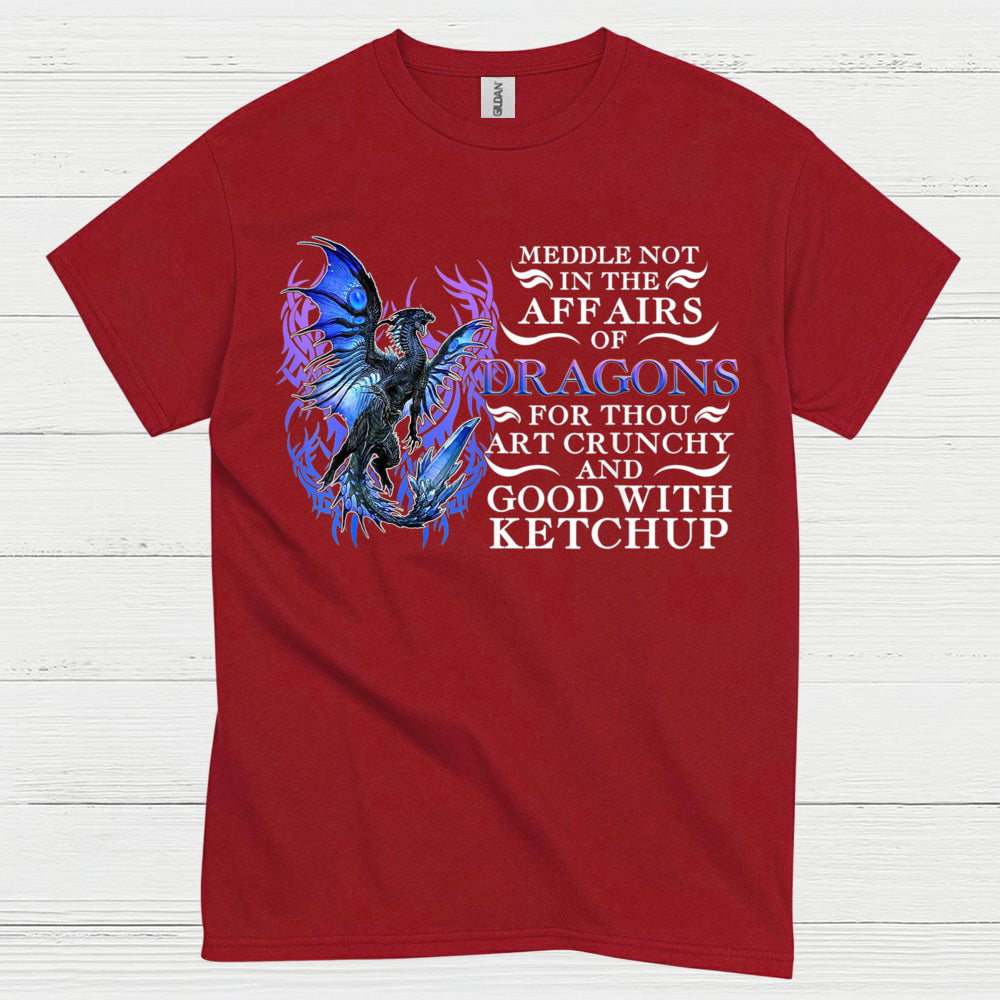 Good With Ketchup Dragon T Shirt