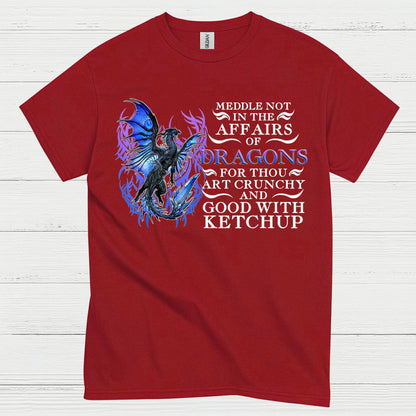 Good With Ketchup Dragon T Shirt