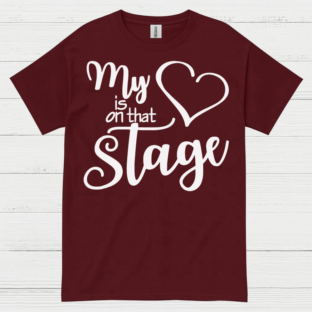 My Heart On Stage Dance T Shirt