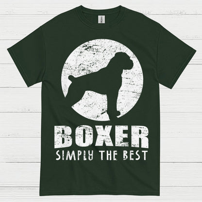Boxer Simply The Best Dog T Shirt