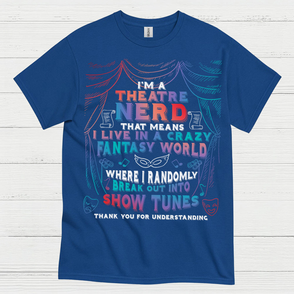 Theatre Nerd Fantasy World T Shirt