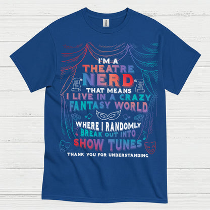 Theatre Nerd Fantasy World T Shirt