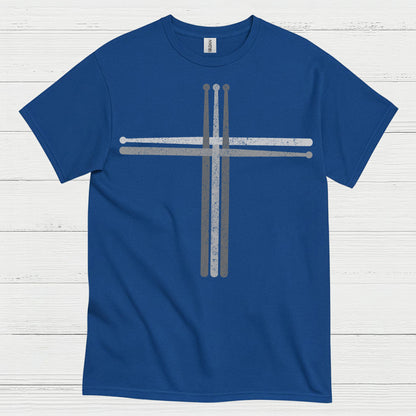 Cross Drum Sticks T Shirt