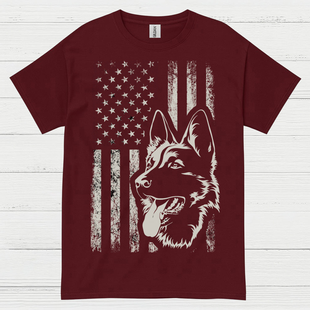 American Shepherd Flag T Shirt