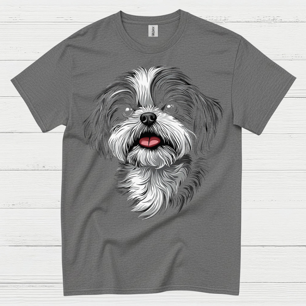 Cute Shih Tzu Portrait Graphic T Shirt