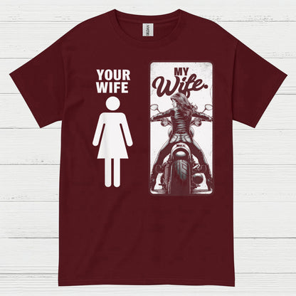 My Wife Motorcycle Humor T Shirt