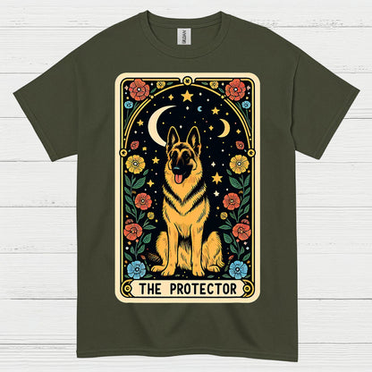 Protector German Shepherd Tarot T Shirt