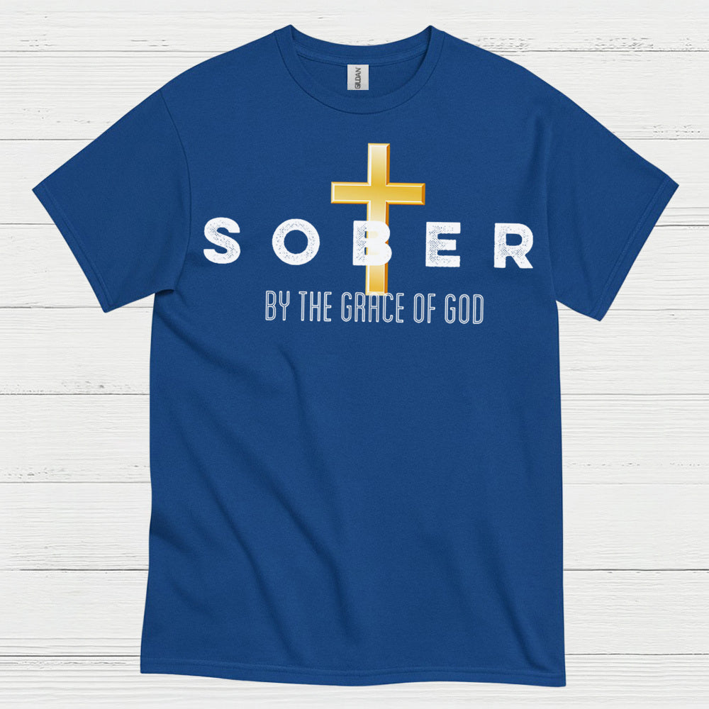 Sober By The Grace Of God T Shirt