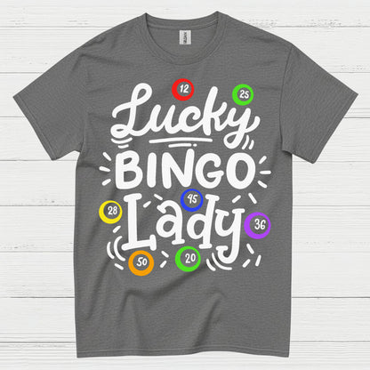 Lucky Bingo Lady T Shirt