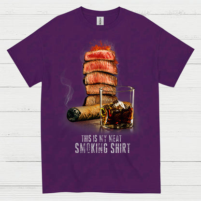Meat Smoking Shirt BBQ T Shirt