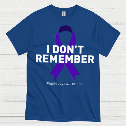 I Dont Remember Epilepsy Awareness T Shirt