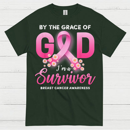 By The Grace Of God Survivor T Shirt