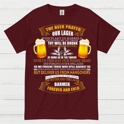 The Beer Prayer Our Lager T Shirt