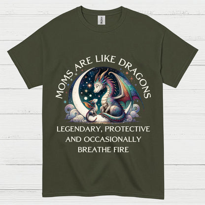 Moms Are Like Dragons T Shirt