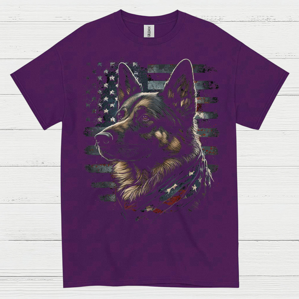 Patriotic Shepherd Pride T Shirt