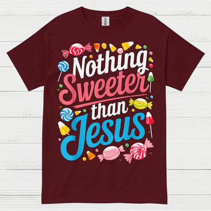 Nothing Sweeter Than Jesus Christian T Shirt