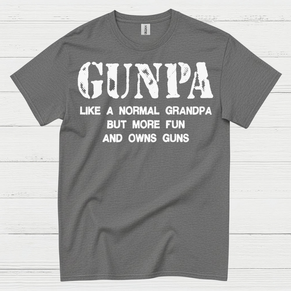 Gunpa Like A Normal Grandpa Funny T Shirt