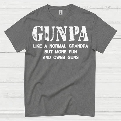 Gunpa Like A Normal Grandpa Funny T Shirt