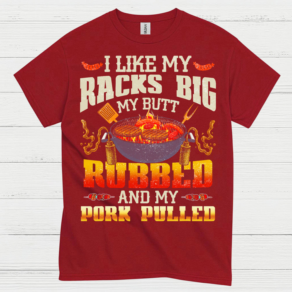 Big Racks And Pulled Pork BBQ T Shirt