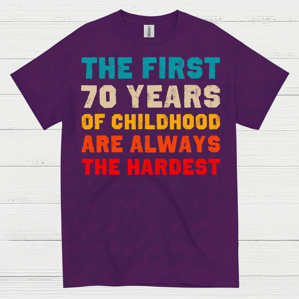 Funny 70th Birthday Humor T Shirt