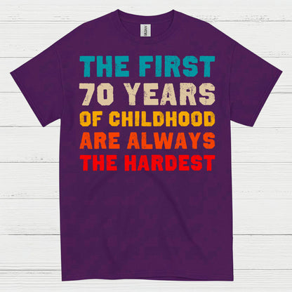 Funny 70th Birthday Humor T Shirt