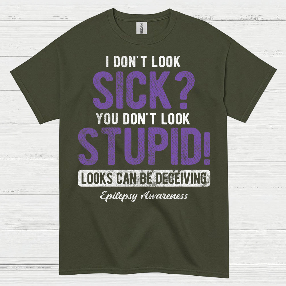 Looks Can Be Deceiving Epilepsy T Shirt