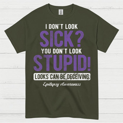 Looks Can Be Deceiving Epilepsy T Shirt