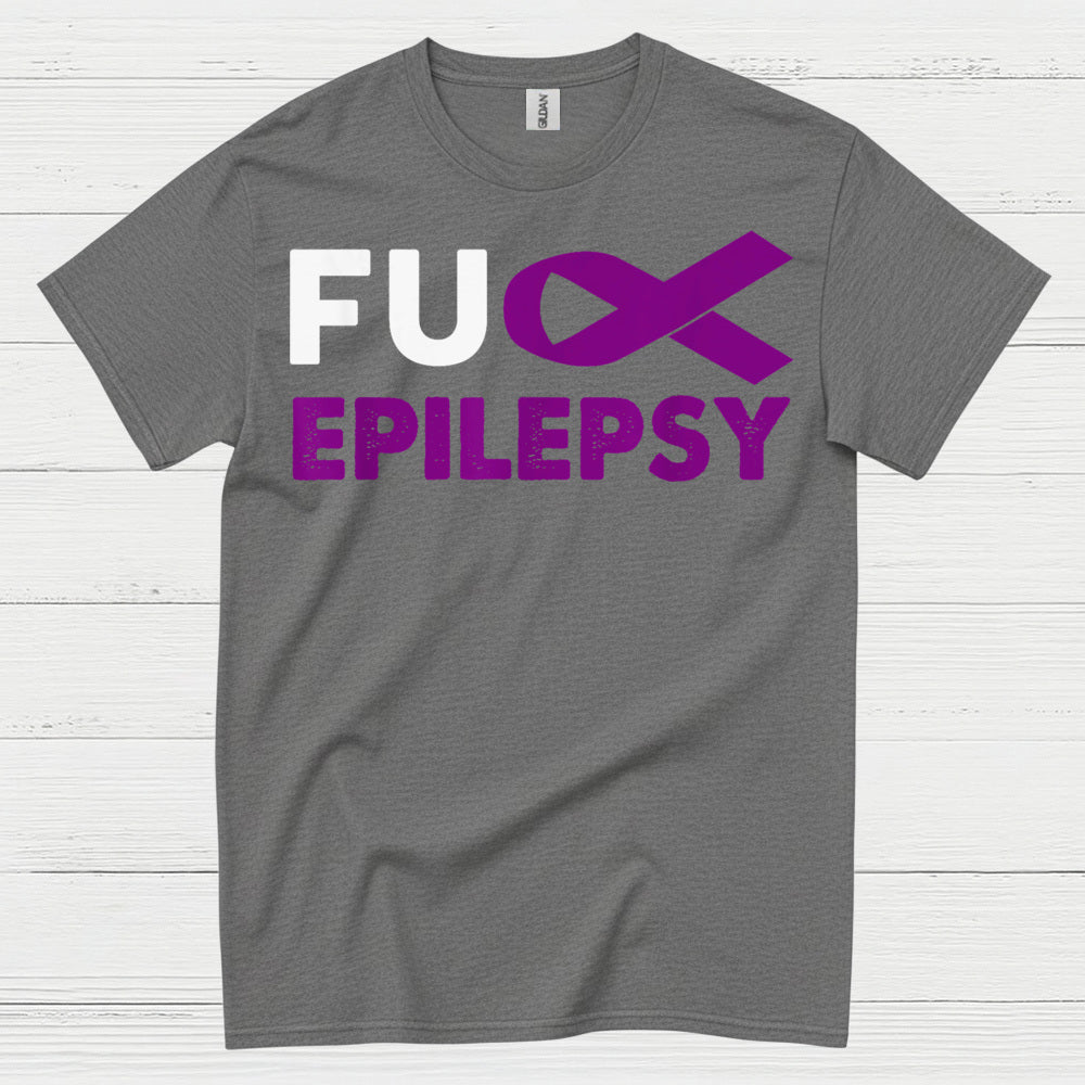 Fight Epilepsy Bold Statement T Shirt