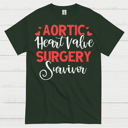 Aortic Heart Valve Surgery Survivor T Shirt