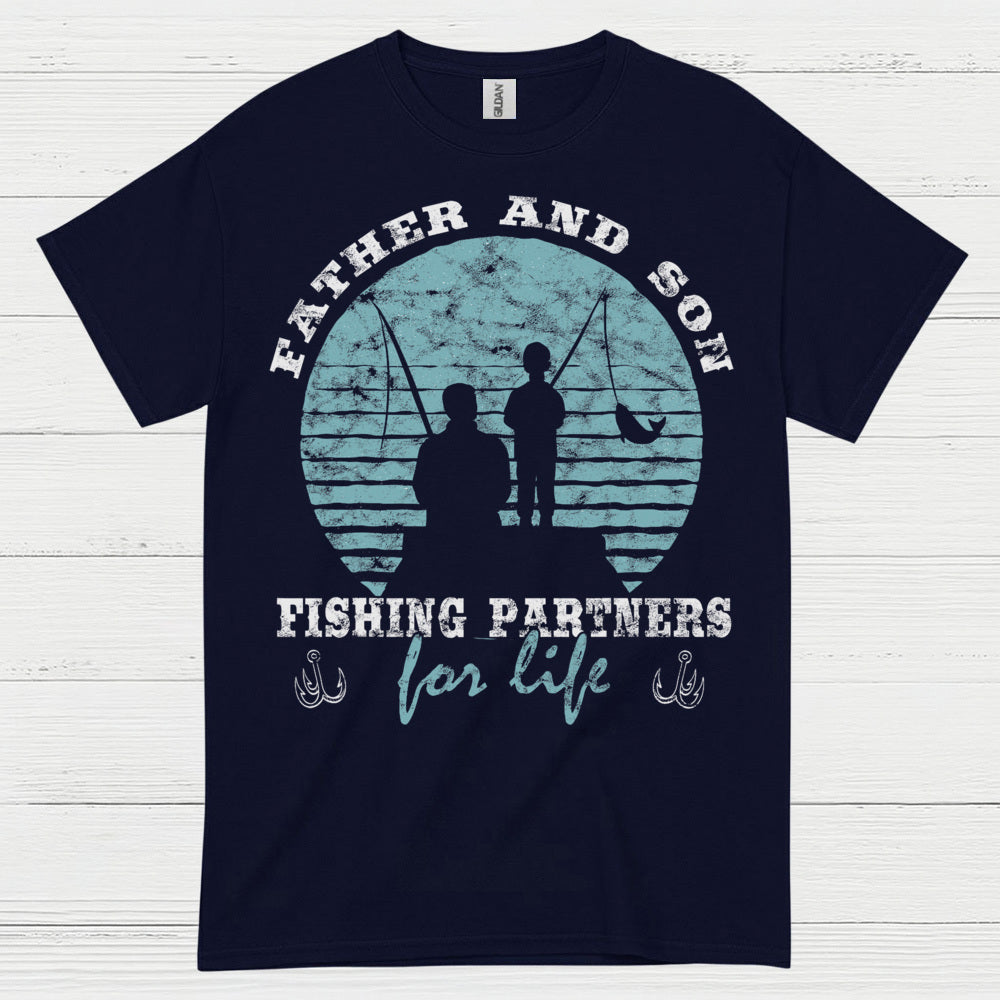 Father And Son Fishing T Shirt