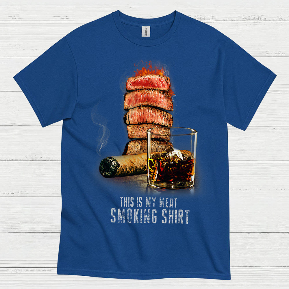 Meat Smoking Shirt BBQ T Shirt