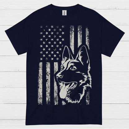 American Shepherd Flag T Shirt