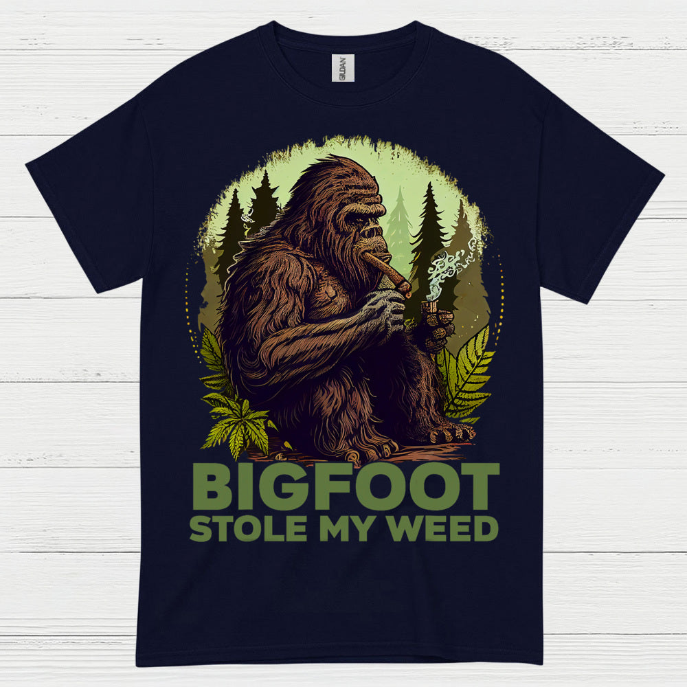 Bigfoot Stole My Weed T Shirt