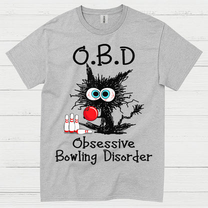 Bowling Close Shot Minimal Graphic T Shirt