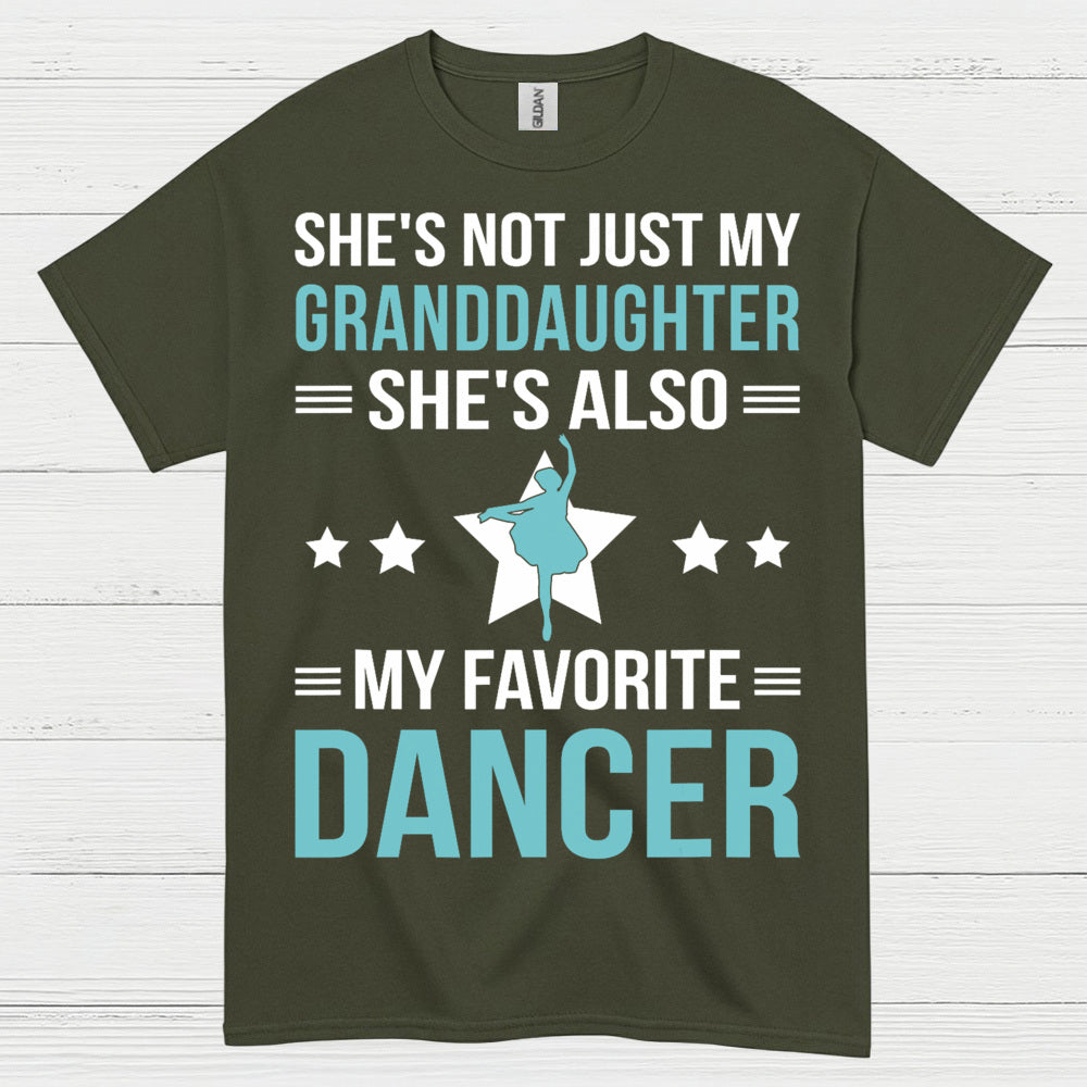 Favorite Granddaughter Dancer Family T Shirt
