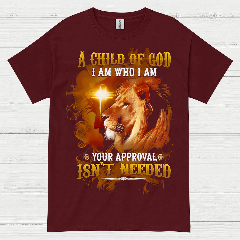A Child Of God Christian Faith T Shirt