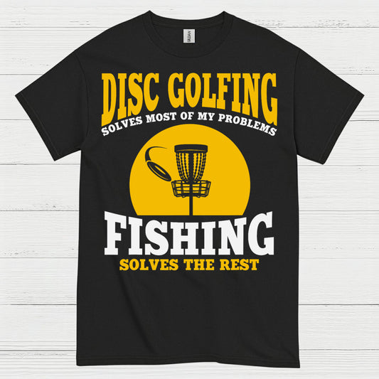 Disc Golfing Solves Most Of My Problems T Shirt