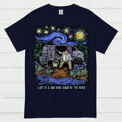 Van Life Humor Art T Shirt