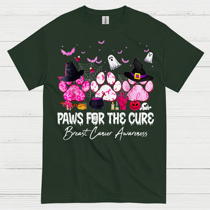 Paws For The Cure Breast Cancer T Shirt