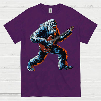 Rock Guitar Bigfoot T Shirt