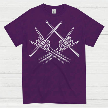 Skeleton Drummer T Shirt