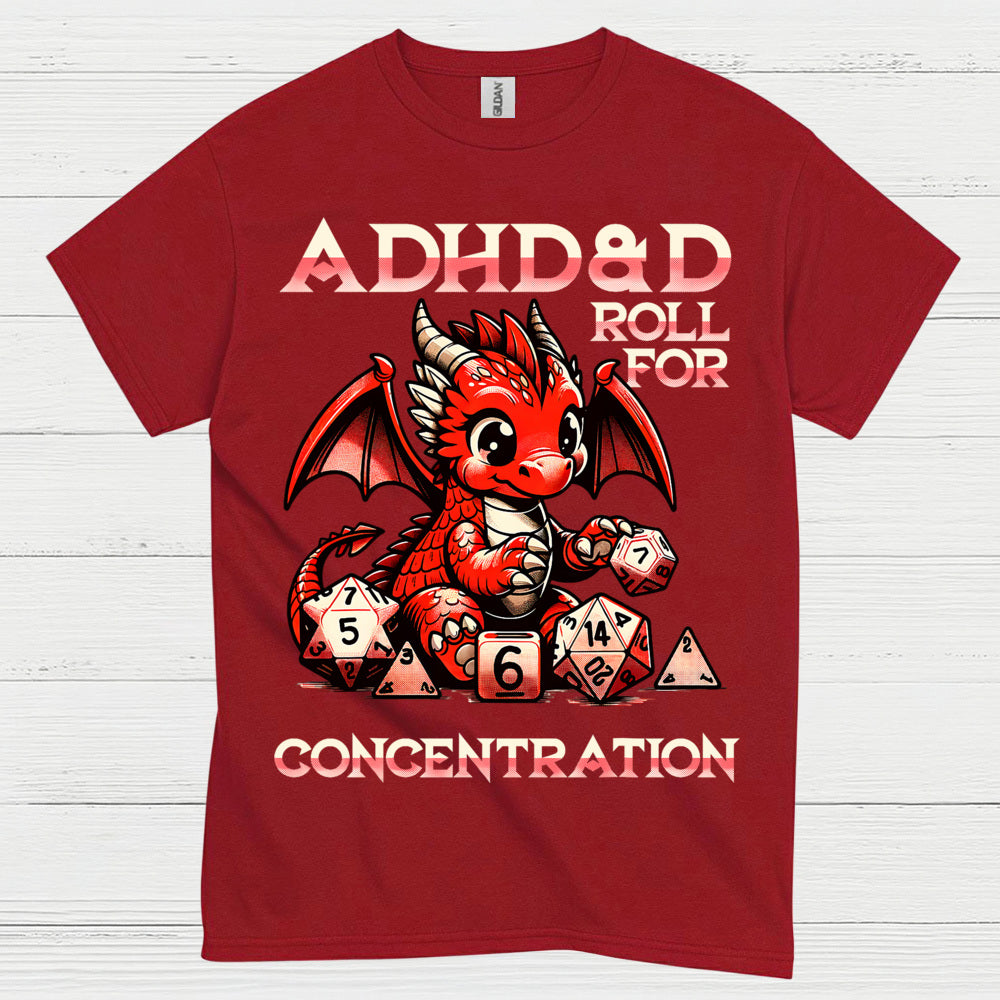 ADHD Dragon Gamer T Shirt