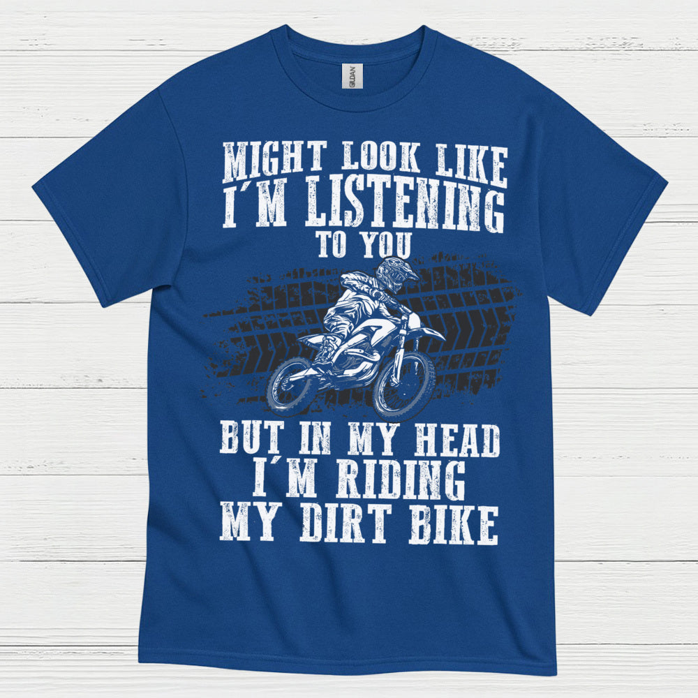 Funny Dirt Bike Mind Riding T Shirt